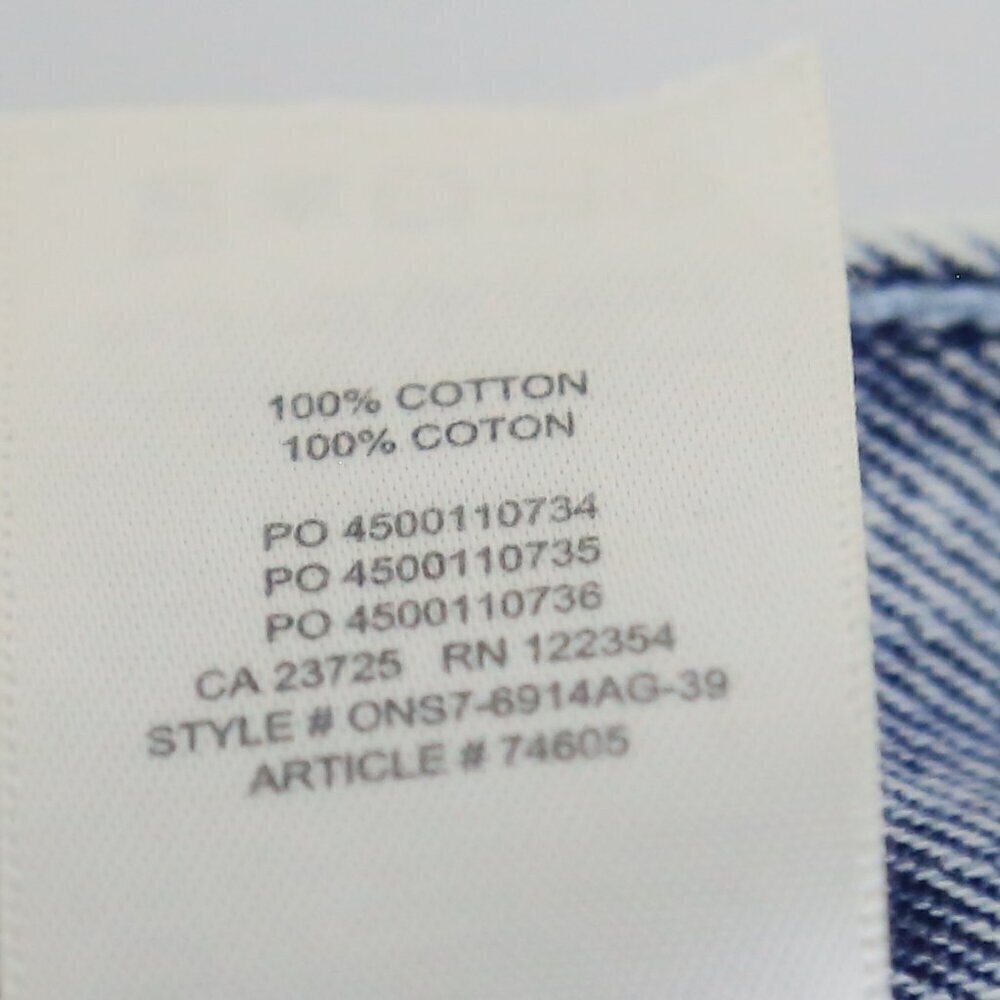Aritzia Wilfred Free Dad Cotton Acid Light Wash Blue Denim Jeans Size 6 - Picture 5 of 7
